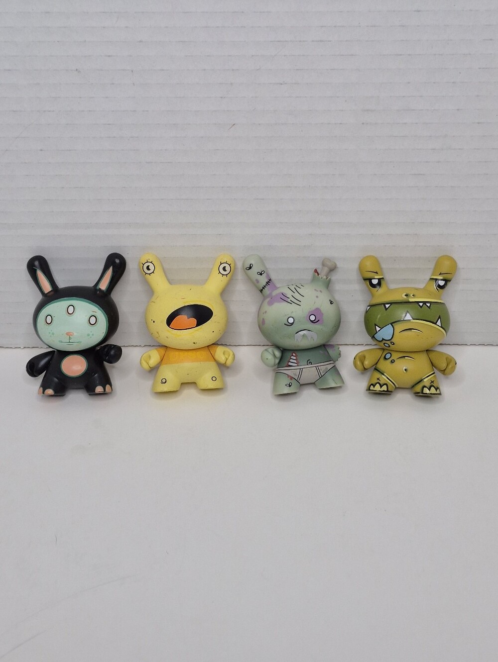 Kidrobot Dunny Various Series Lot of Four Shown Pre Owned